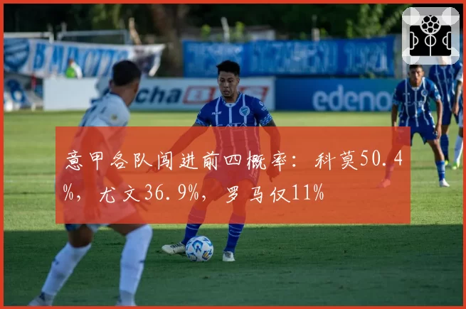 意甲各队闯进前四概率：科莫50.4%，尤文36.9%，罗马仅11%
